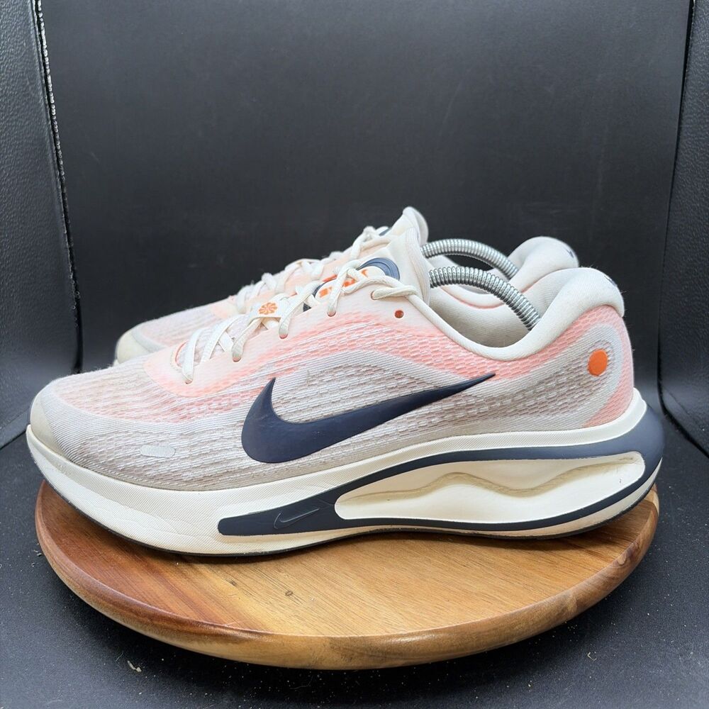 Nike Journey Run Men’s Size 11 Running Shoes Sail Total Orange FN0228 100